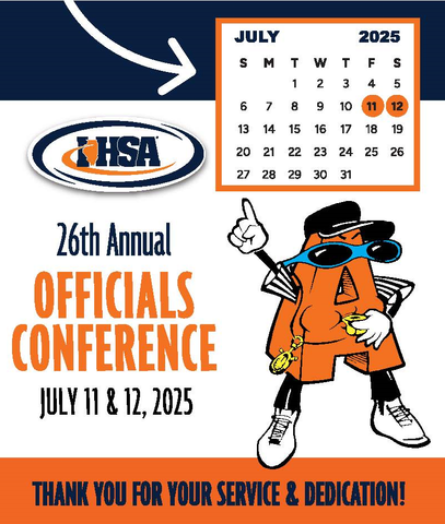 26th Annual Officials Conference - Association Sponsorship (Gold)