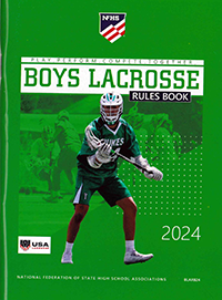 Lacrosse, Boys Rules Book (2024)
