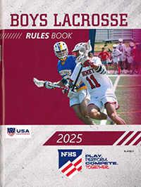 Lacrosse, Boys Rules Book (2025)