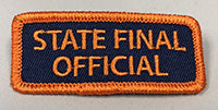 State Final Officials Patch