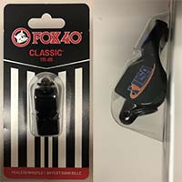 FOX40 Classic 115dB Pealess Whistle